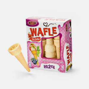 Wafle do lodów rożki 16 szt.