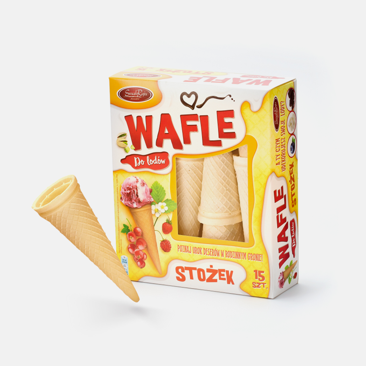 Wafle Stożki
